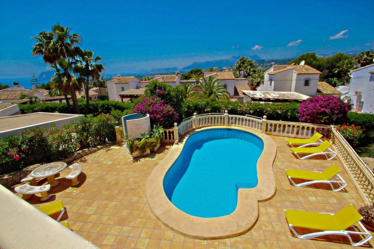 Rondel - Sea View Villa With Private Pool In Costa Blanca 모라이라 외부 사진